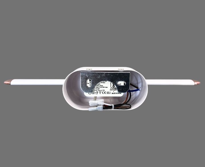 Goldstar LED Mirror Lamp  LX776 (ML36) White and Rose Gold Body 3 In 1-3